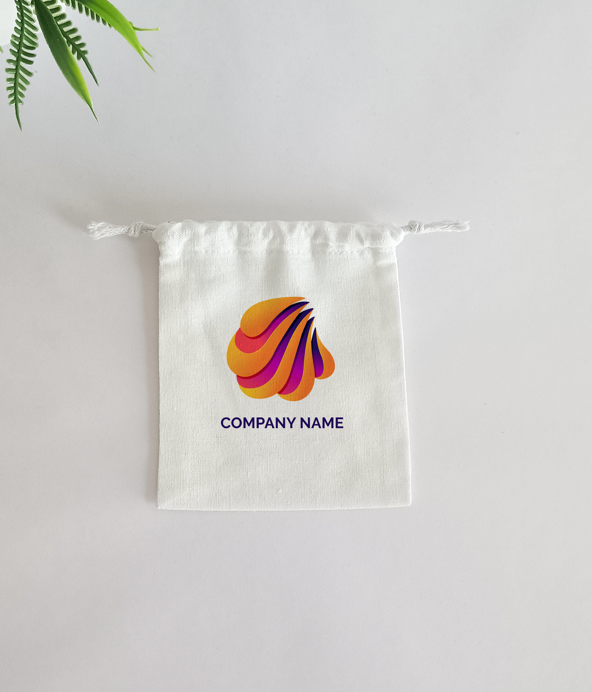 Custom Cotton Drawstring Pouches