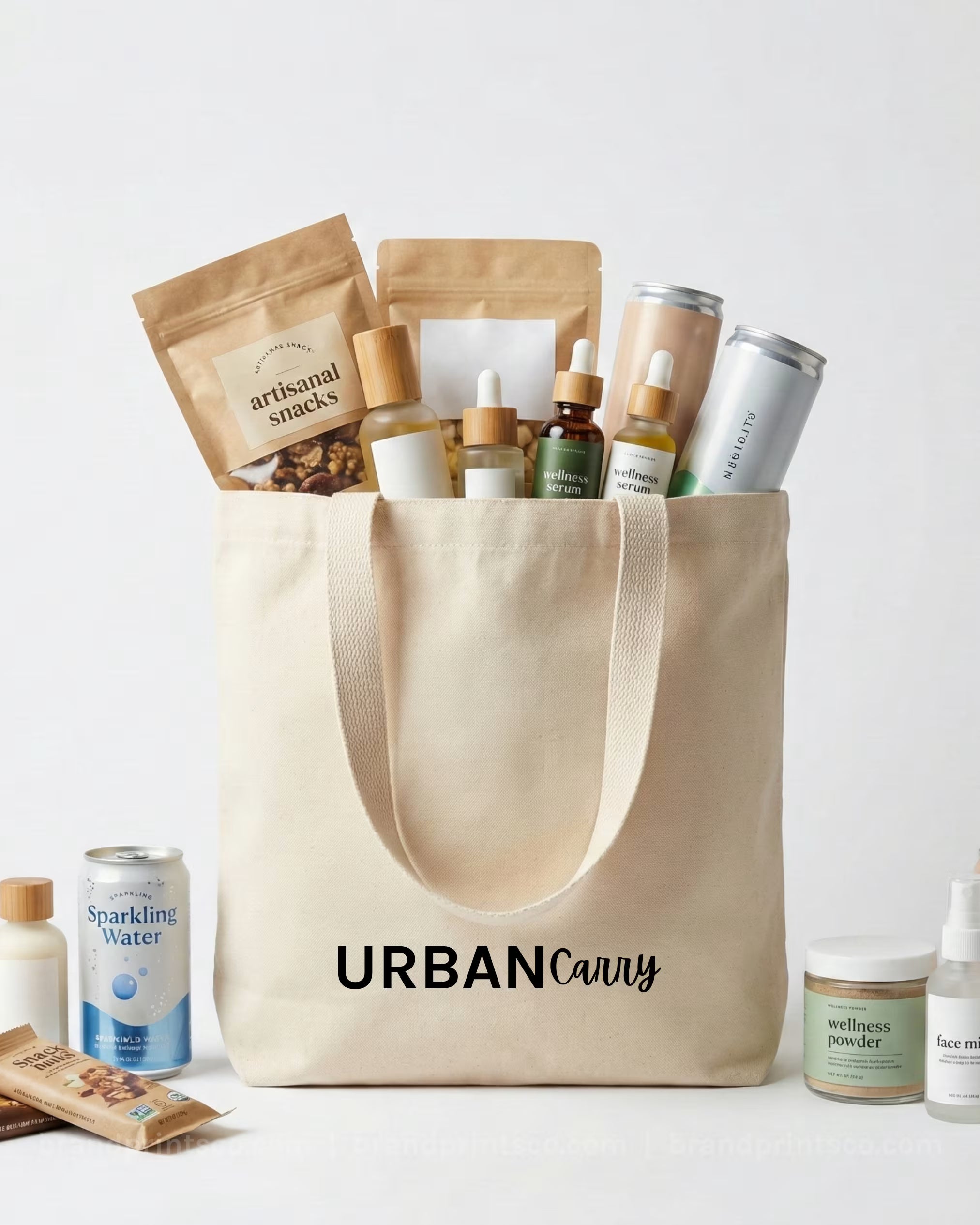 Custom Cotton Canvas Tote Bags(220 GSM) - MOQ 50 | Multi-Color Printing