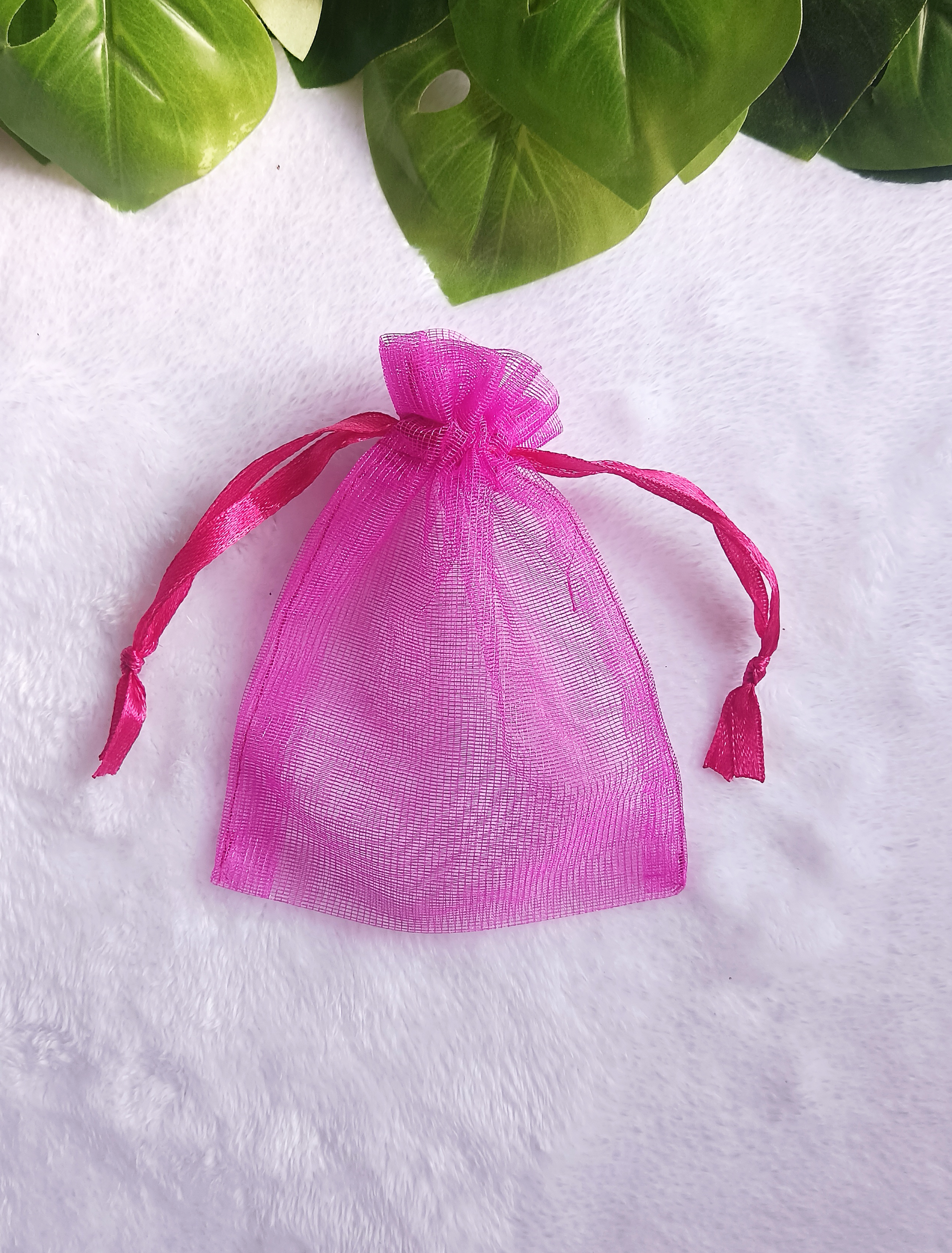 Custom Organza/Net Drawstring Pouches