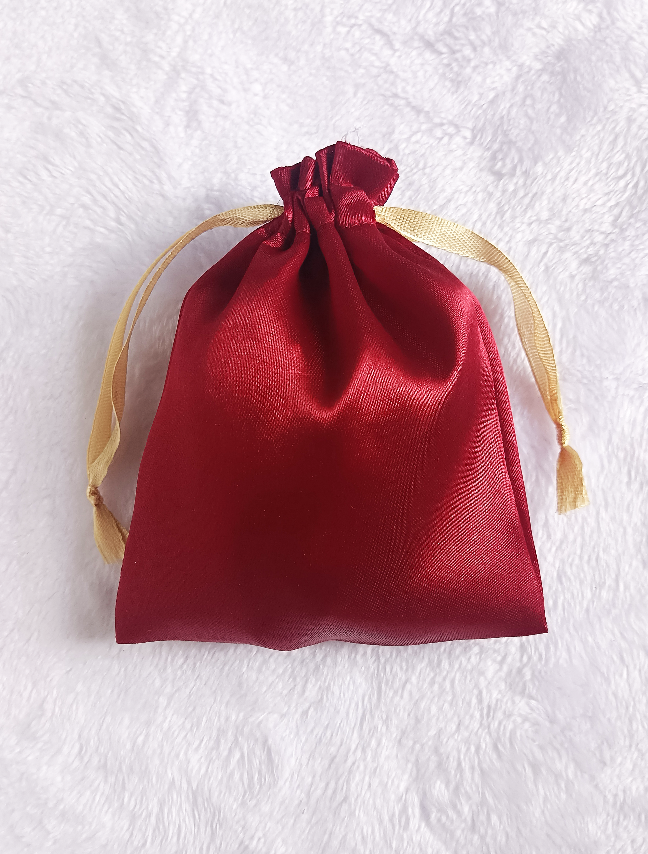 Custom Satin Drawstring Pouches