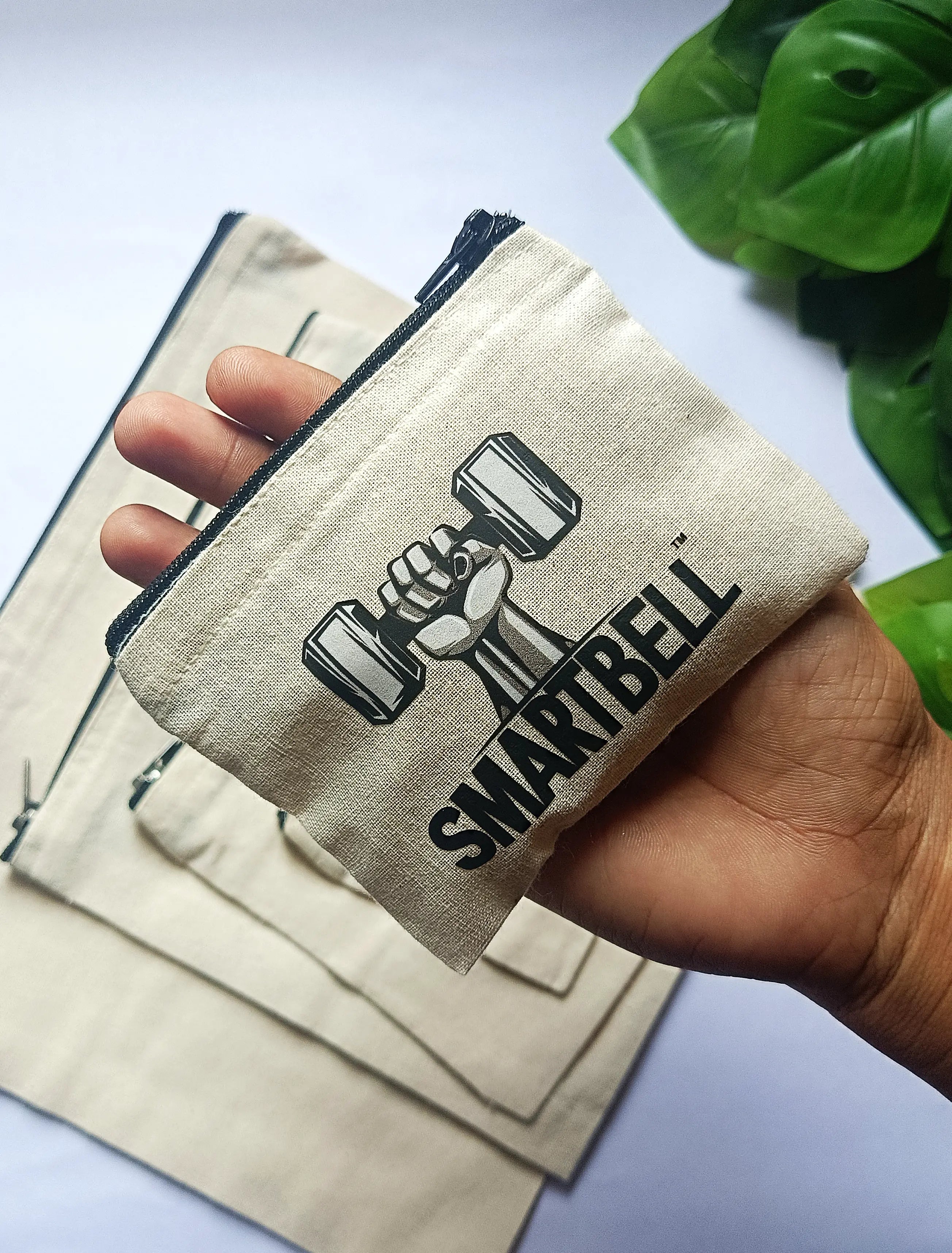 Custom Cotton Zipper Pouches